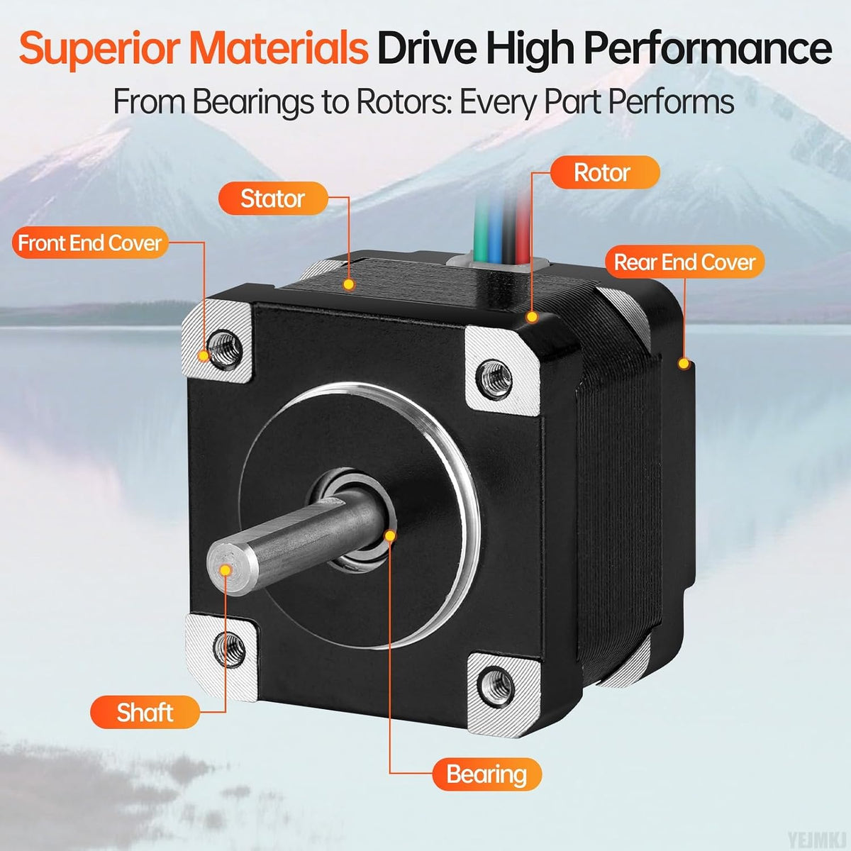 Nema 14 Stepper Motor 35x21mm 7Ncm (9.91oz·in) 0.6A 3.7Ω Bipolar