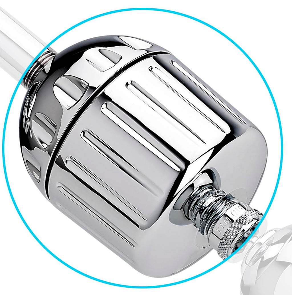 HO2-CM-M Authentic Universal High Output Shower Filter, Chrome