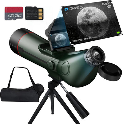 Smart Telescope,Refractor Auto-Focus Portable Digital Electronic Telescopes