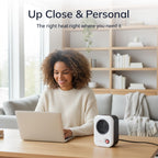 MyHeat Personal Space Heater, Compact, White