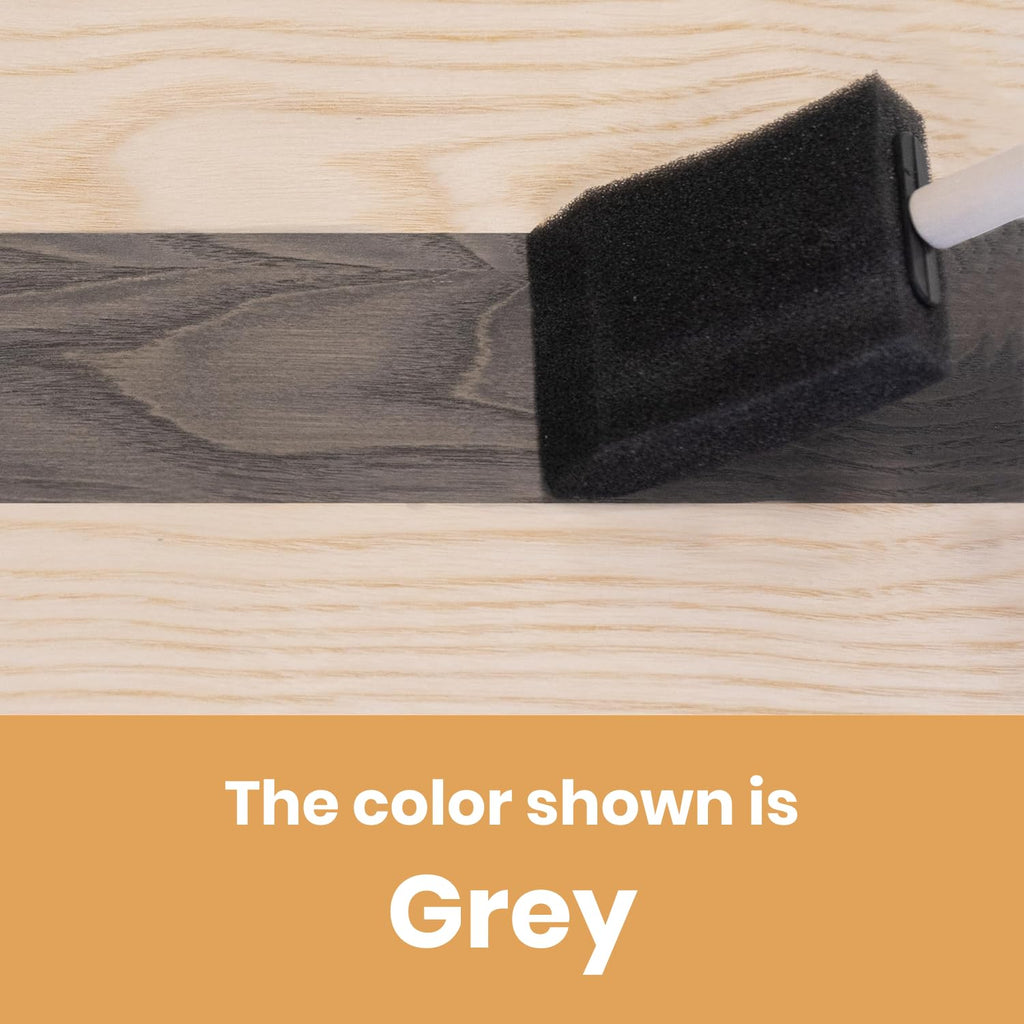 Wood Stain, Water-Based & Fast Drying, Grey