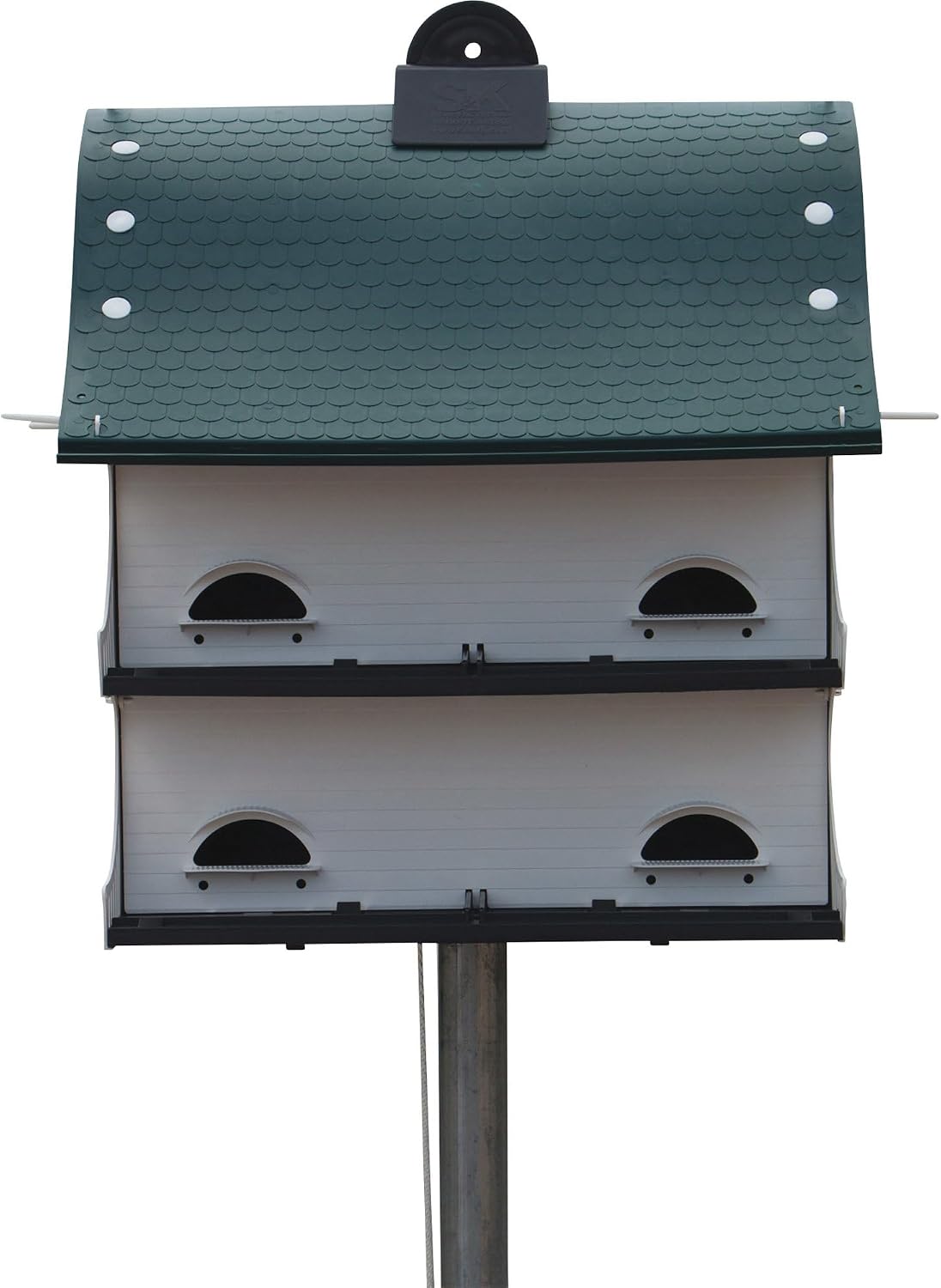 American Barn Purple Martin House, 20" L X 20" W X 21" H