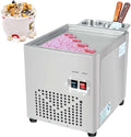 220v Fried ice cream roll machine, commercial stainless steel rolled ice cream machine