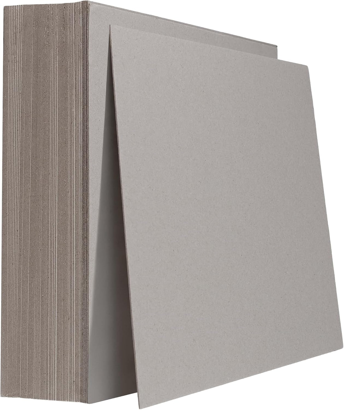 Chipboard Sheets, 12 x 12 Inch, 60 Pack, Gray, 1.2mm Thick