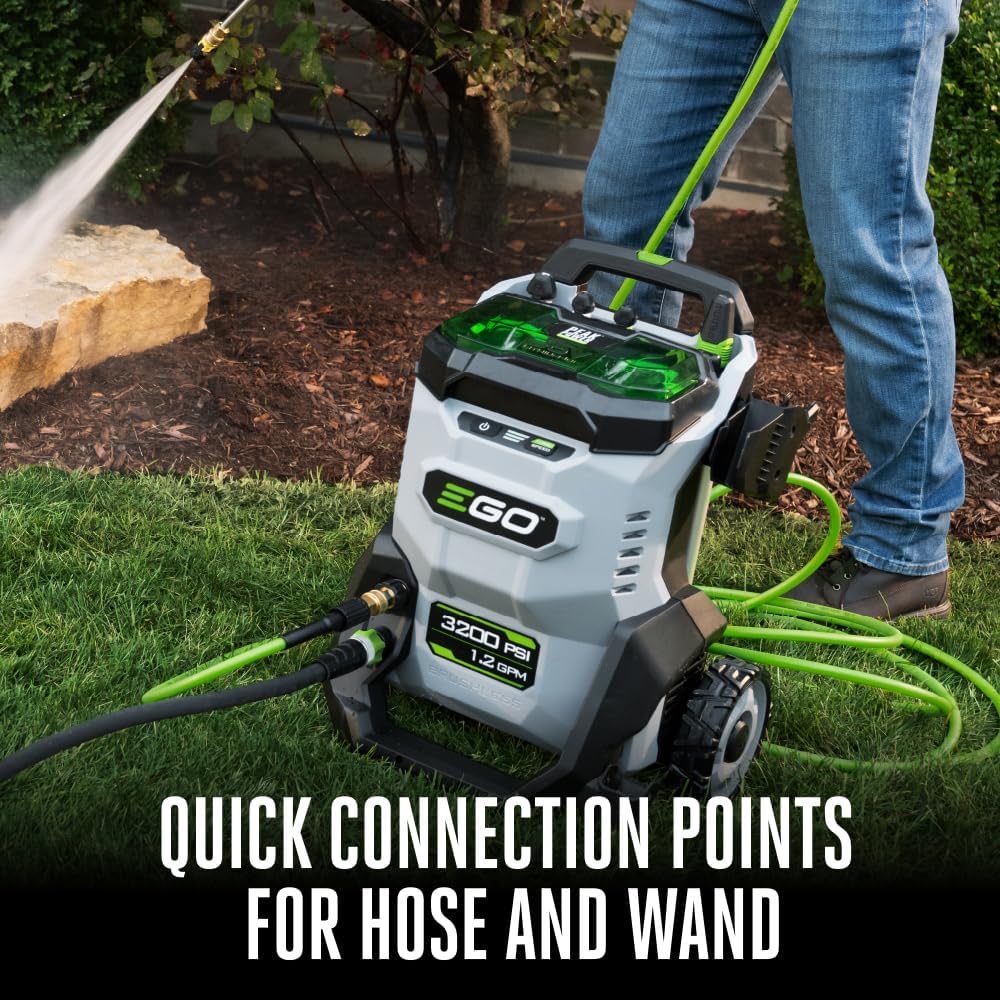 Electric Pressure Washer Kit, 3200 PSI Power Washer - HPW3204-2