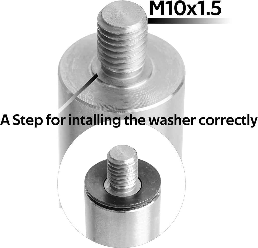 6" Tool Rest with 1" Diameter Total Length 4" Post, Woodlathe Heavy Duty Round Bar Straight Tool Rest.