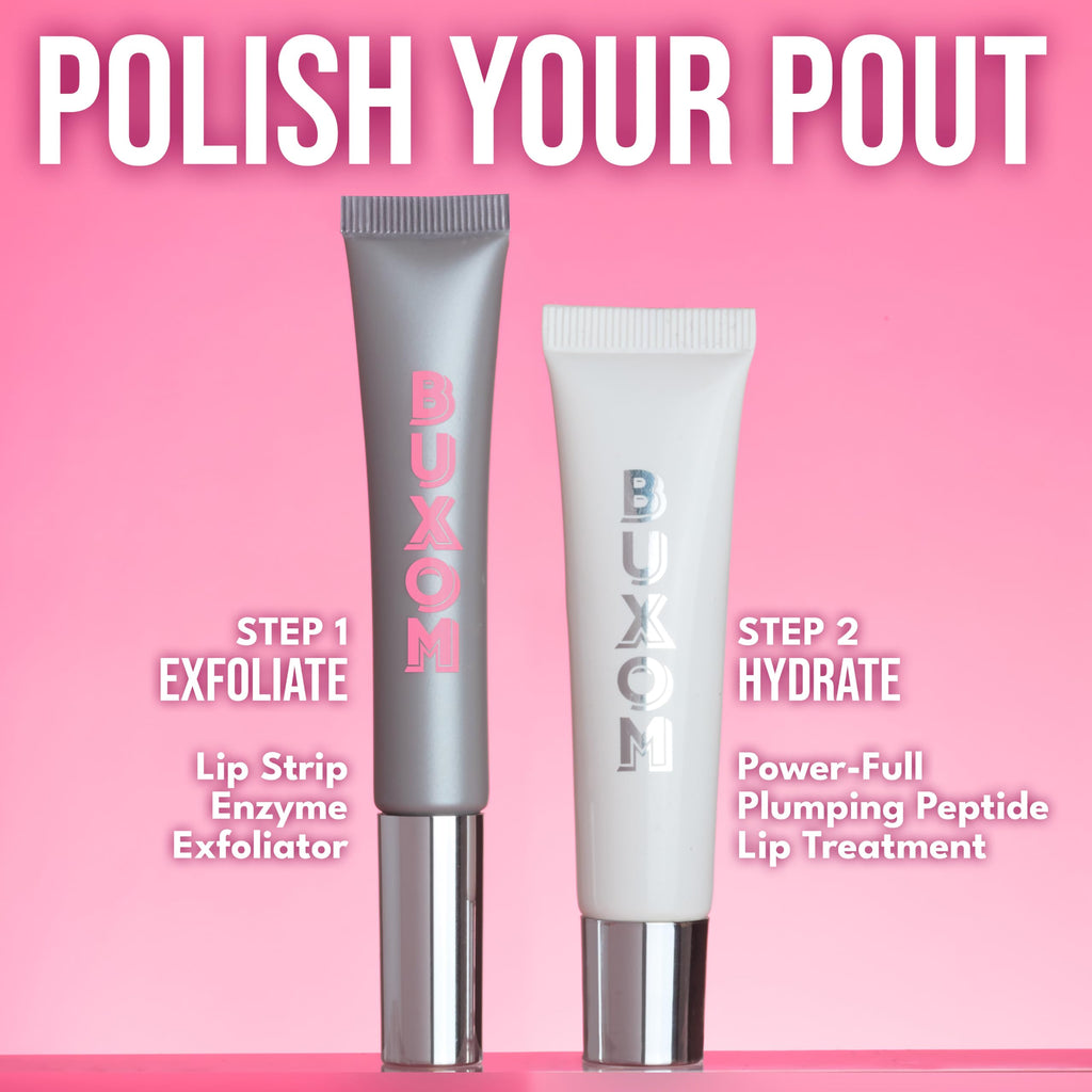Lip Strip Enzyme Exfoliator & Dual-Action Scrub, 0.33 oz