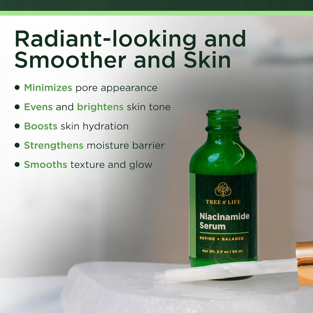 Face Serum Skin Care, Facial Serum for Women and Men, Set of 4 | Hydrating facial serum set. Includes Vitamin C