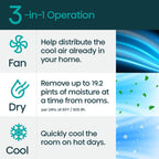 6,000 BTU Window Air Conditioner with Remote, 250 Sq. Ft.