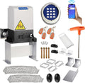Automatic Sliding Gate Opener, 4400lbs Chain Operated Gate Opening Kit with 4 Remotes, 750W Electric Rolling Driveway