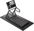 Treadmill Mat for Hardwood Floor Carpet 7'x3'/6'x3'/6'x2.5'/4'x2' | 6mm Thick Exercise Equipment Gym Mat, Compatible