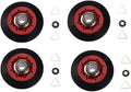 8536974 Dryer Drum Support Roller Kit Replacement for Whirlpool Kenmore