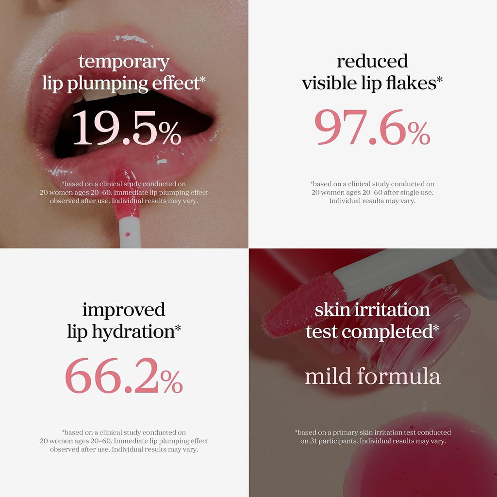 Korean Lip Oil - Applecherry - pH Color-Changing Plumping Lip Gloss