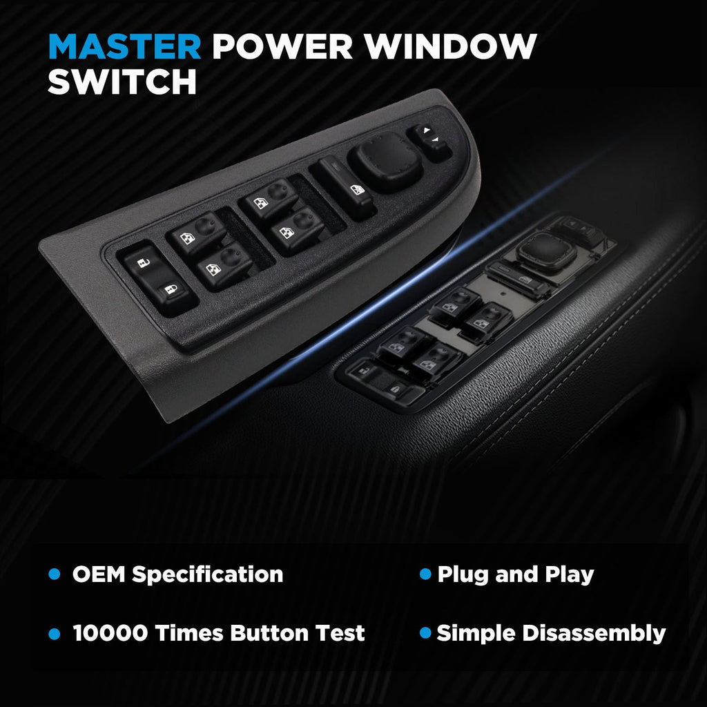 AITKEN Driver Side Power Window Switch Assembly for Chevy GMC Cadillac