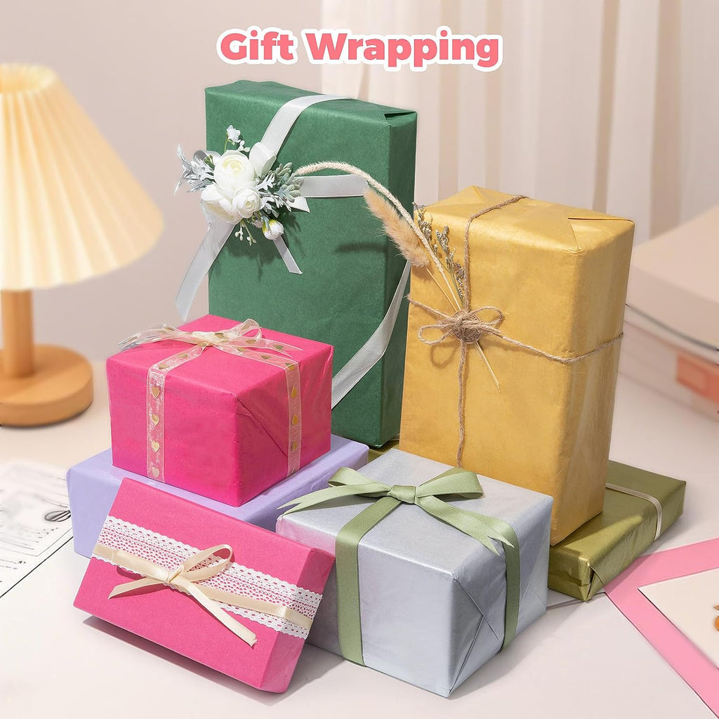 360 Sheets 20 x 26 Tissue Paper for Gift Bags, Rainbow 36 Colors
