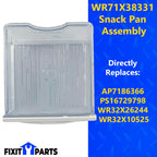 WR71X38331 Pan Snack Assembly for General Electric Refrigerators