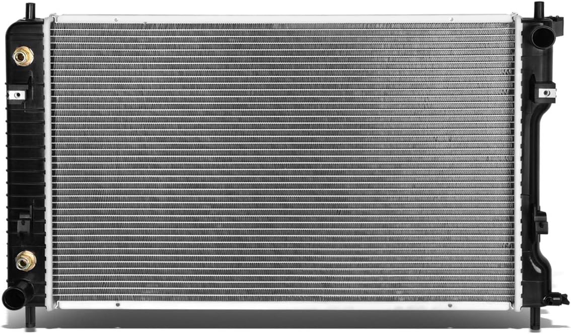 DNA Motoring CU13103 1-Row Aluminum Core Radiator Engine Cooling Compatible with 10-17 Chevy Equinox/GMC Terrain; 07-09 Suzuki XL7, 25952759 GM3010529, OEM-RA-13103
