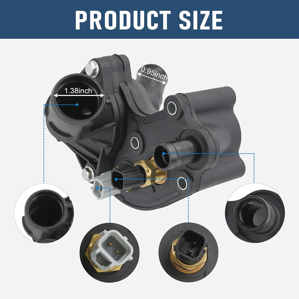 Thermostat Housing Assembly Replacement for Ford Explorer 97-01 Ranger 2001