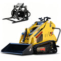 Mini Skid Steer Loader, 13.5HP Gas Engine Stand-On Track Loader