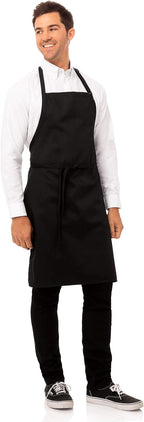 Unisex Bib Apron without Pockets