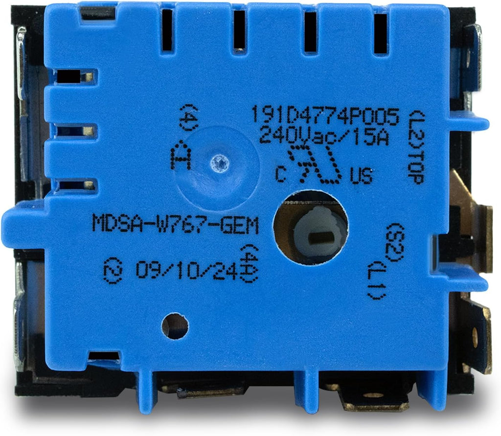 WB24X25013 Range Surface Element Control Switch Compatible with GE