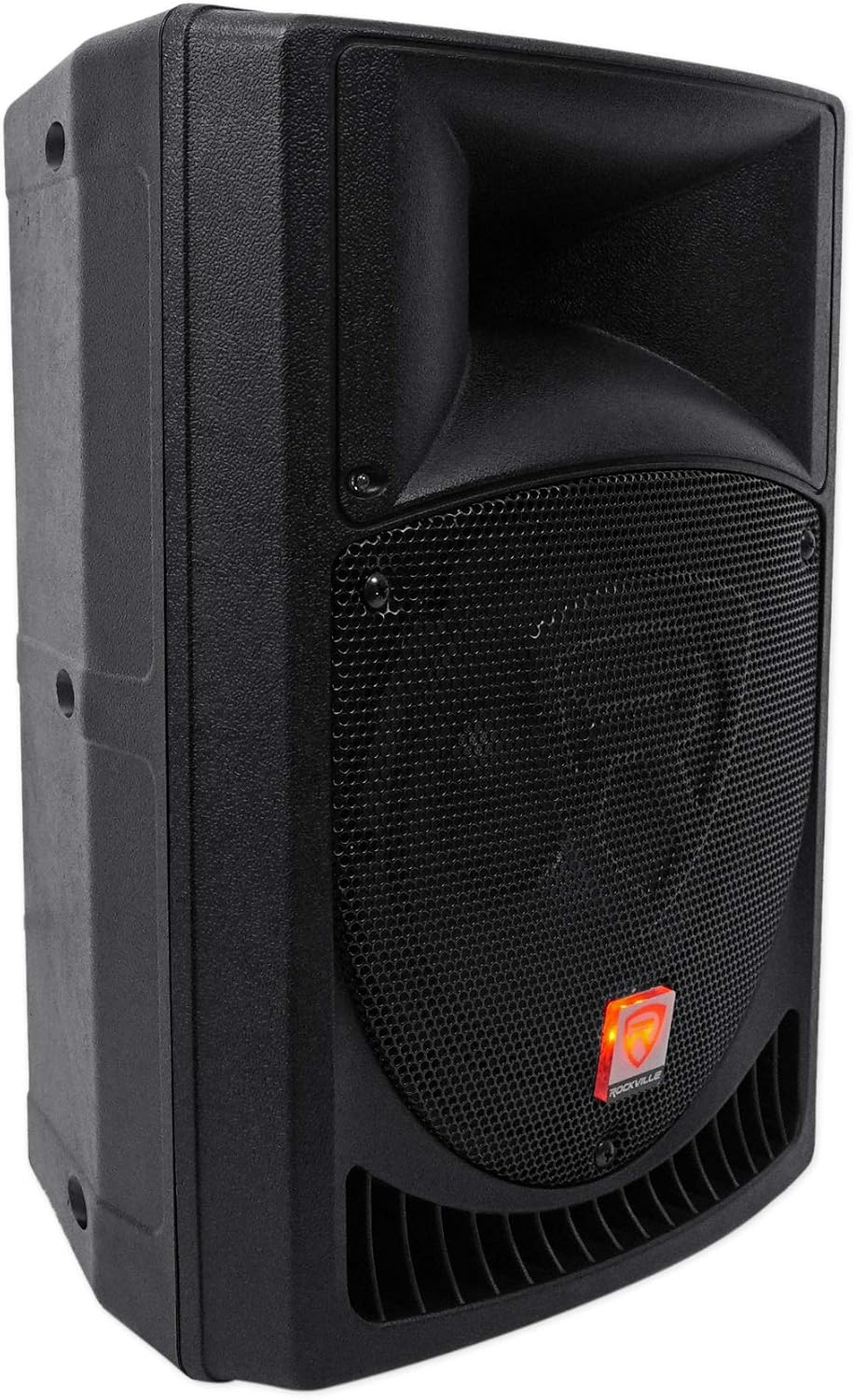 RPG8 8" Powered Active DJ PA Speaker System, 100W RMS, 400W Peak | XLR, 1/4" Mic/Line, RCA Inputs, 1/4" Output