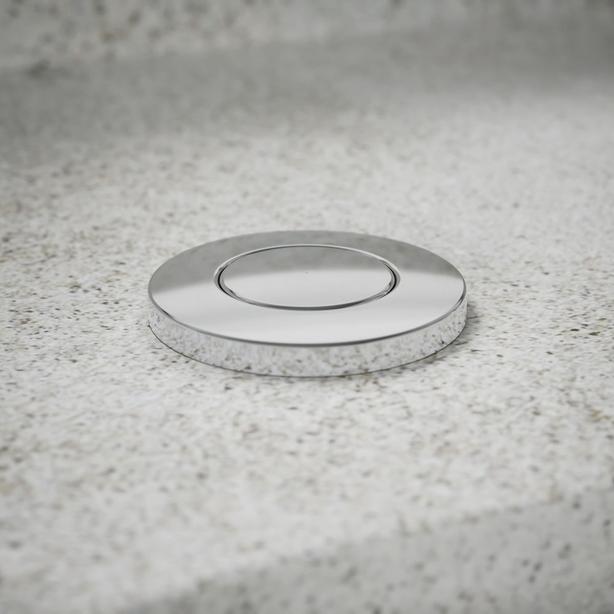 KOHLER 35726-CP K-35726-CP Garbage Disposal Air Switch Button, Polished Chrome
