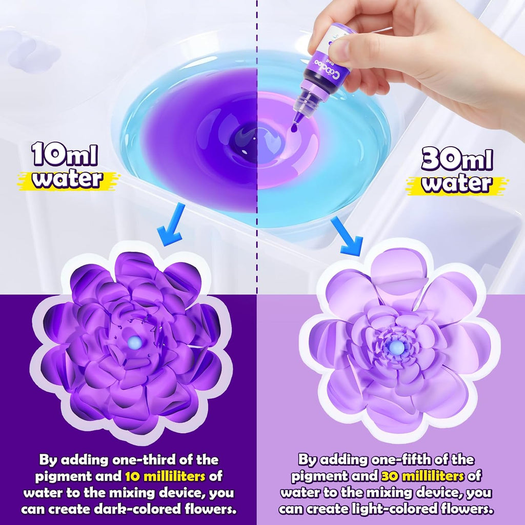 DIY Flower Craft Kits Magic Dyeing Florist Bouquet Maker Art Supplies Arts | Arts And Crafts Toy Kits for Boys and