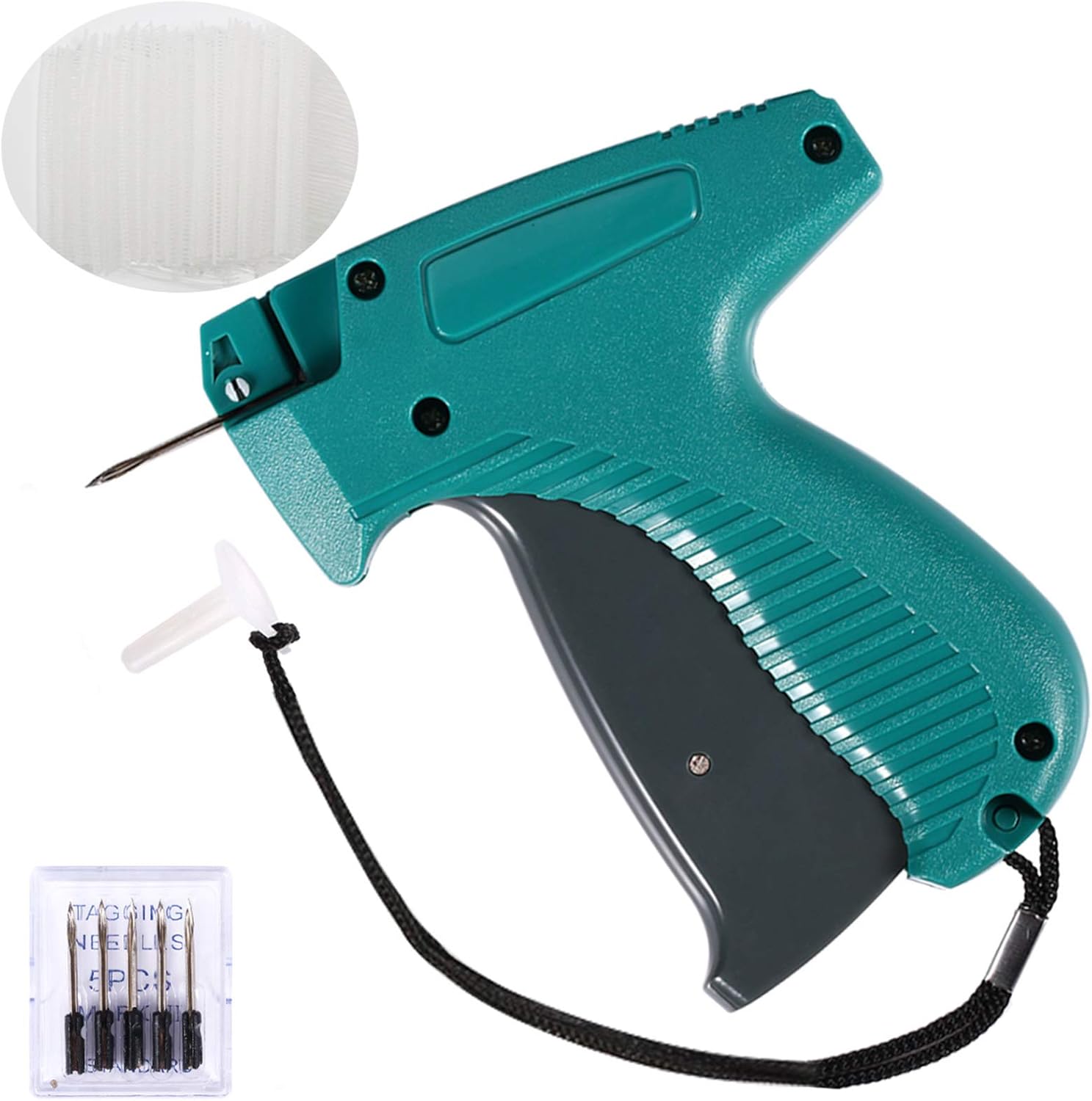 Price Tagging Gun for Clothing, Standard Retail Price Tag Attacher Gun for Clothes with 6 Needles & 1000pcs 2" Barbs