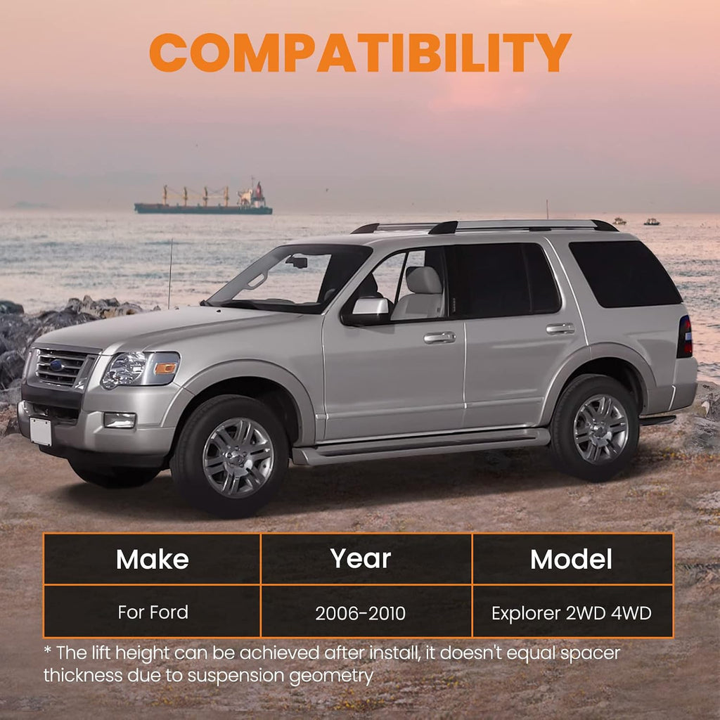 maXpeedingrods 3" Front 2" Rear Lift Kit for Ford Explorer 2006-2010