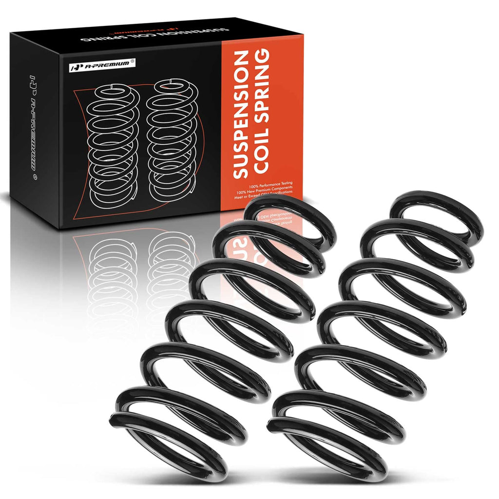 A-Premium Rear Suspension Coil Spring Set Compatible with Honda