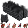 Bird Spikes, 20 Packs Bird Deterrent, Raccoon for Outdoor Repelling Reptiles, Squirrel Spikes for Fences and Roofs to
