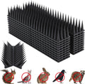 Bird Spikes, 9 Pack Bird Deterrent for Outside, Pigeon Spikes to Keep Raccoon Squirrel Cats Woodpeckers Away, for