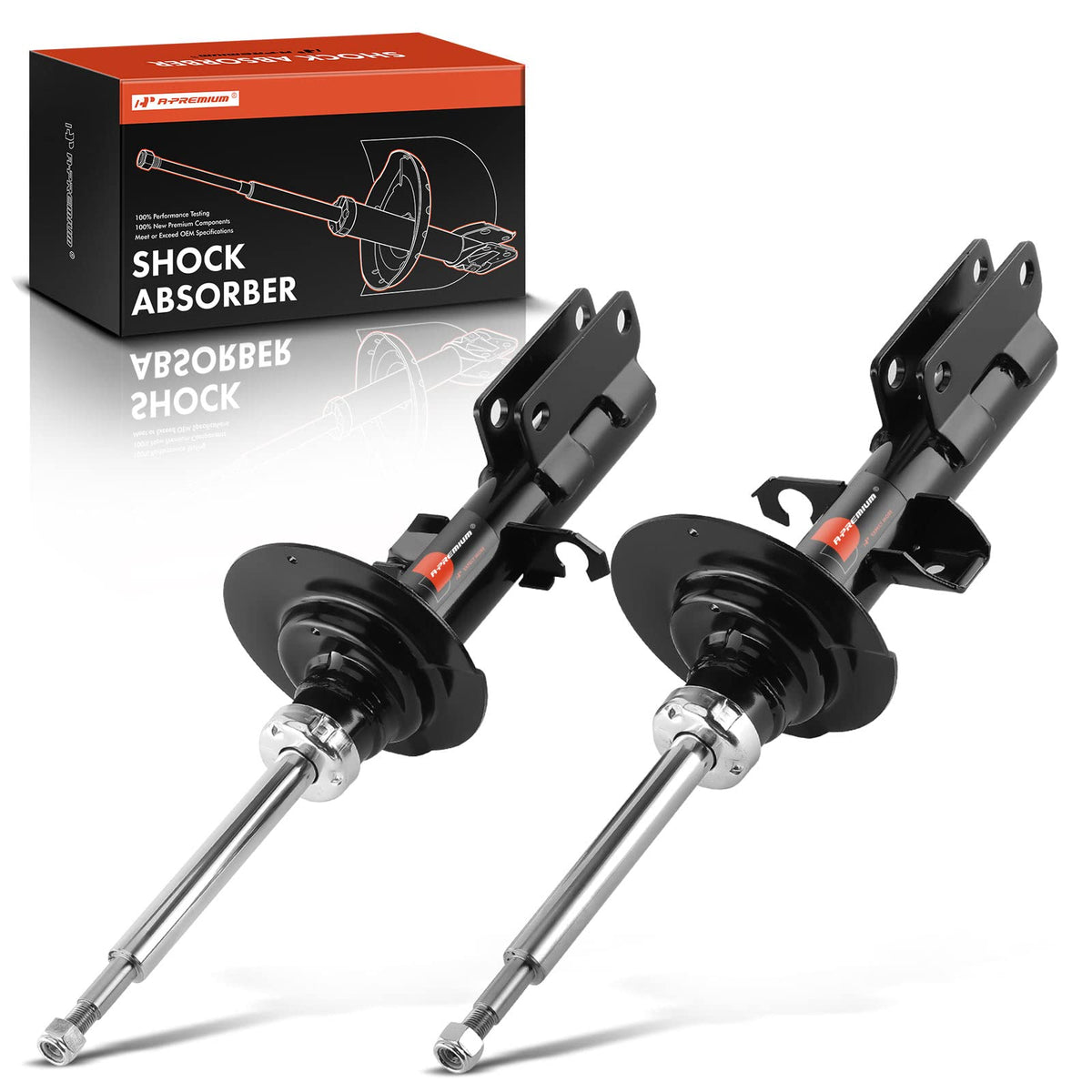 A-Premium Front Bare Struts Without Coil Spring Compatible with BMW