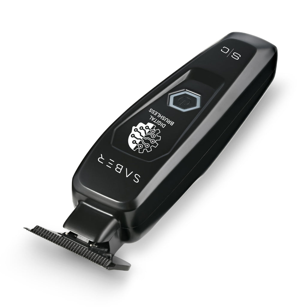 Saber Professional Cordless Brushless Motor Hair Trimmer Black