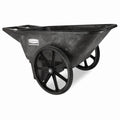 8.75 Cubic Foot, All-Weather, Big-Wheel Cart/Yard Cart/Lawn Cart/Wheelbarrow, Yardwork/Landscaping/DIY Projects