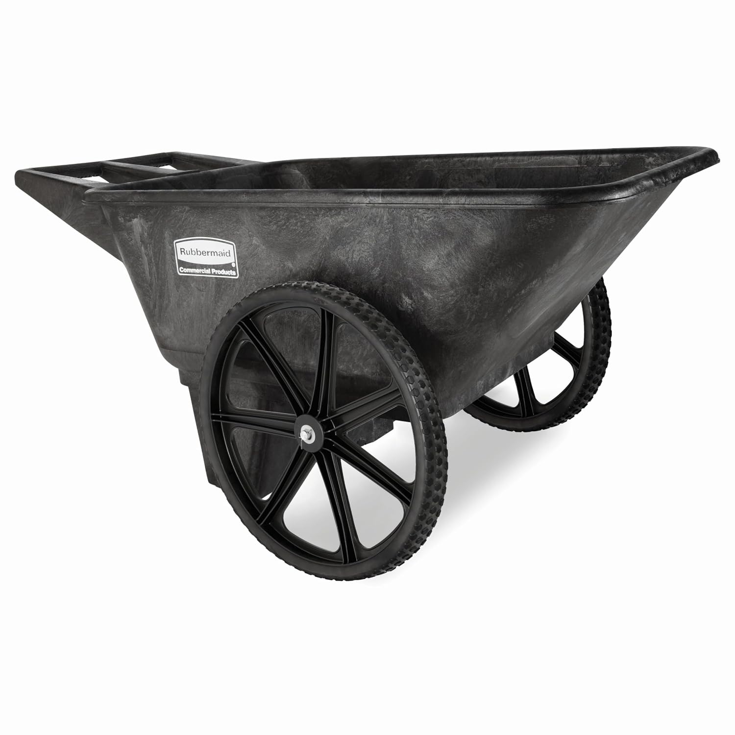8.75 Cubic Foot, All-Weather, Big-Wheel Cart/Yard Cart/Lawn Cart/Wheelbarrow, Yardwork/Landscaping/DIY Projects