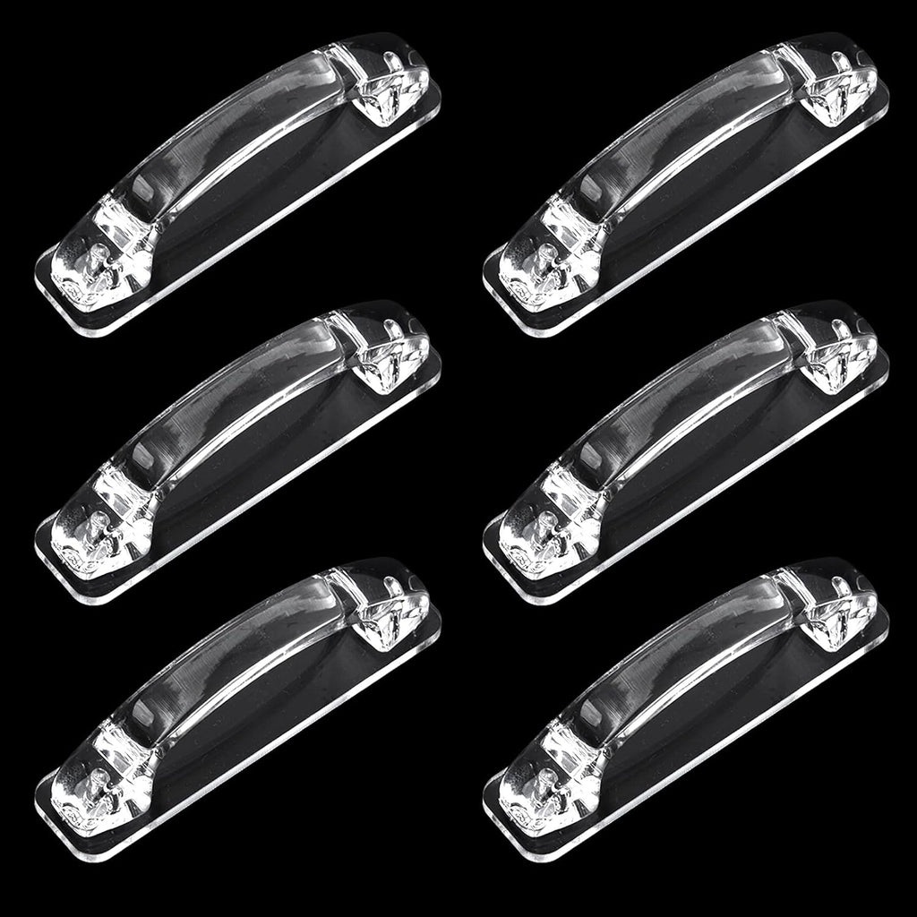 6pcs transparent aquarium lid hinge acrylic fish tank glass canopy handle fish tank hood top cover replacement double