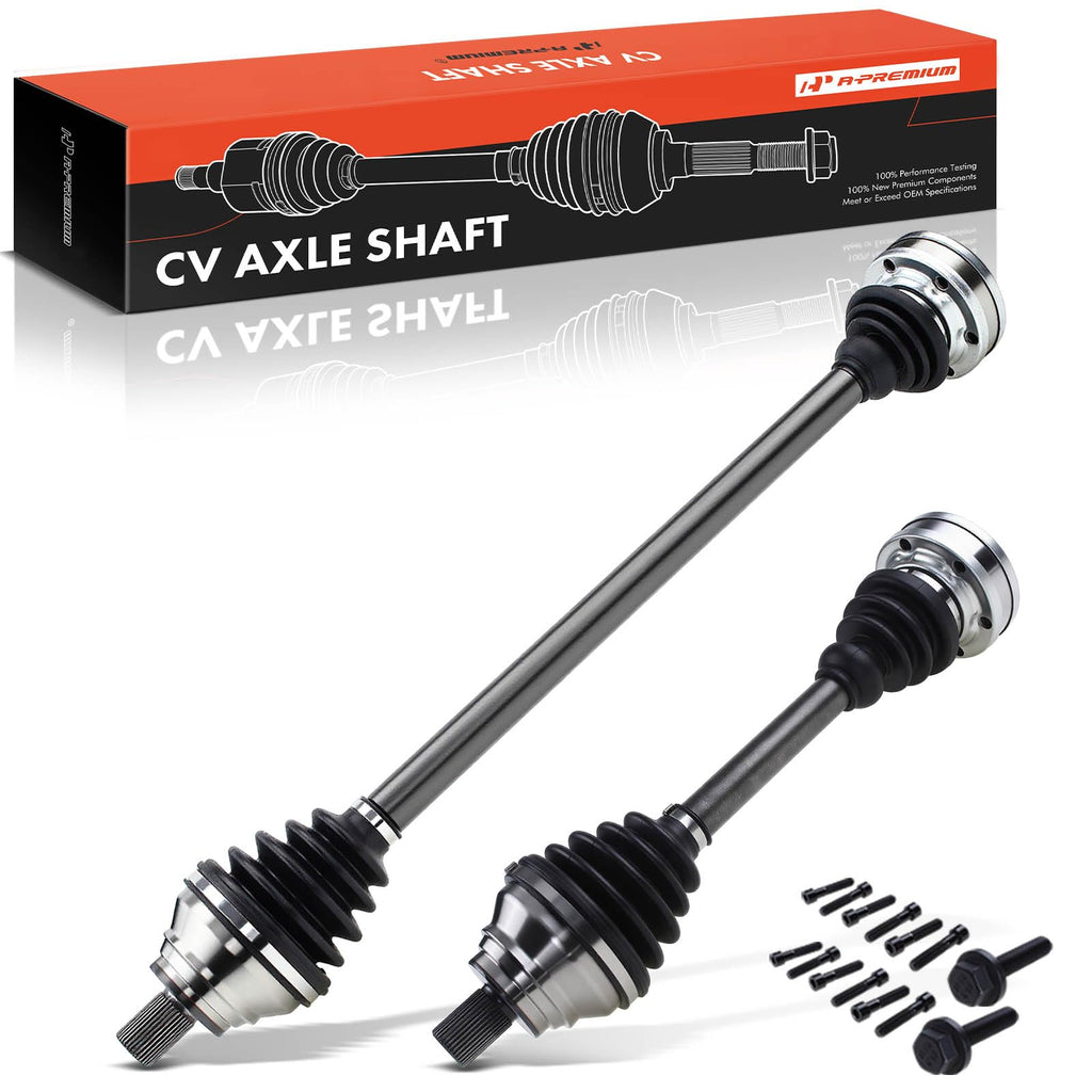 A-Premium Front CV Axle Shaft Assembly for Audi & Volkswagen Models