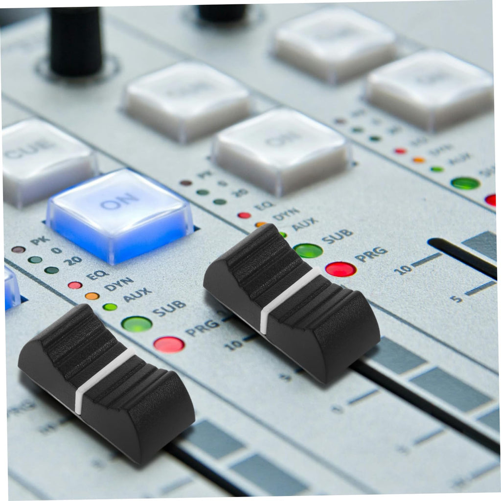 50pcs Fader Caps Replacement Knobs for Console Mixer 4mm Hole