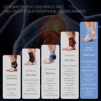Ultra-Thin Ankle Brace for Women Men, Breathable Compression Ankle Support for Sprained Ankle, Achilles Tendonitis &