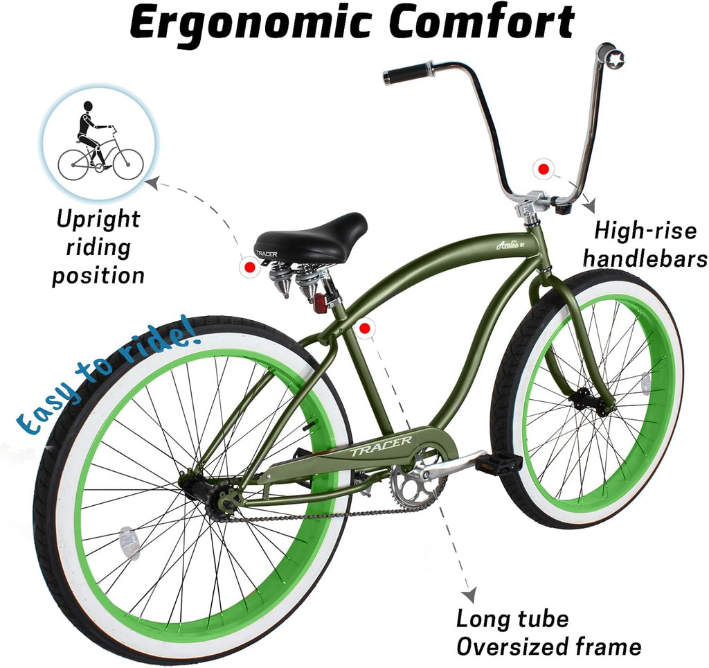 Avalon 26 & 29 Inch Beach Cruiser Bike
