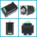 CNCTOPBAOS Integrated Nema34 Closed Loop Stepper Motor 8.5N.m 6A DC24V-60V