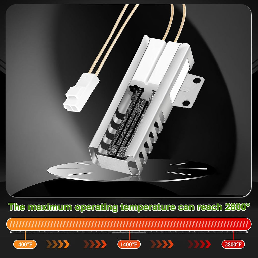 【2026 UPGRADED】W11208965 W11590294 Gas Range Oven Igniter Replacement for Whirlpool Amana Gas Range/Oven Replace W11506321 W11613927 4977065 AP7193166 PS16744629 EAP16744629 by Cenipar