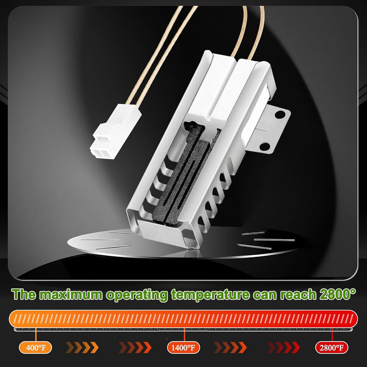 【2026 UPGRADED】W11208965 W11590294 Gas Range Oven Igniter Replacement for Whirlpool Amana Gas Range/Oven Replace W11506321 W11613927 4977065 AP7193166 PS16744629 EAP16744629 by Cenipar