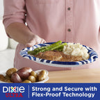 Large Paper Plates 10 Inch, Heavy Duty Disposable Plates, 44 ct