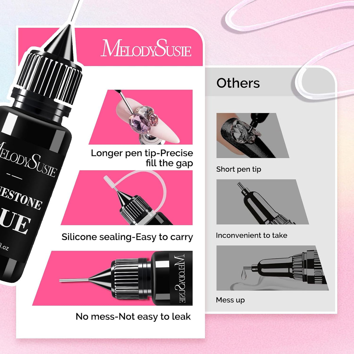 Nail Rhinestone Glue 12ML