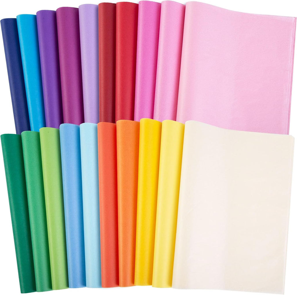 330 Sheets Tissue Paper Bulk, 14X10 inch Colored Gift Tissue Paper