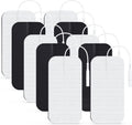 TENS Unit Electrode Pads 2"x4" 10 Pcs, Latex-Free, Reusable