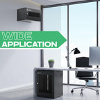 Network Rack Enclosure Cabinet Enclosure for Computer Data Networking Electronic Equipment, Removable Side Panels